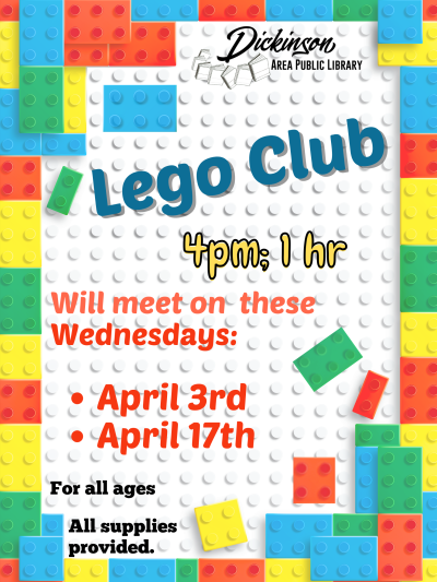 Lego club poster